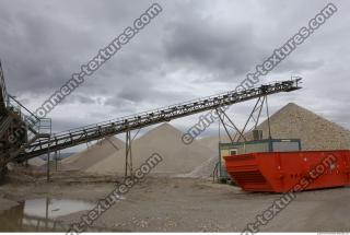 Photo Textures of Background Gravel Quarry